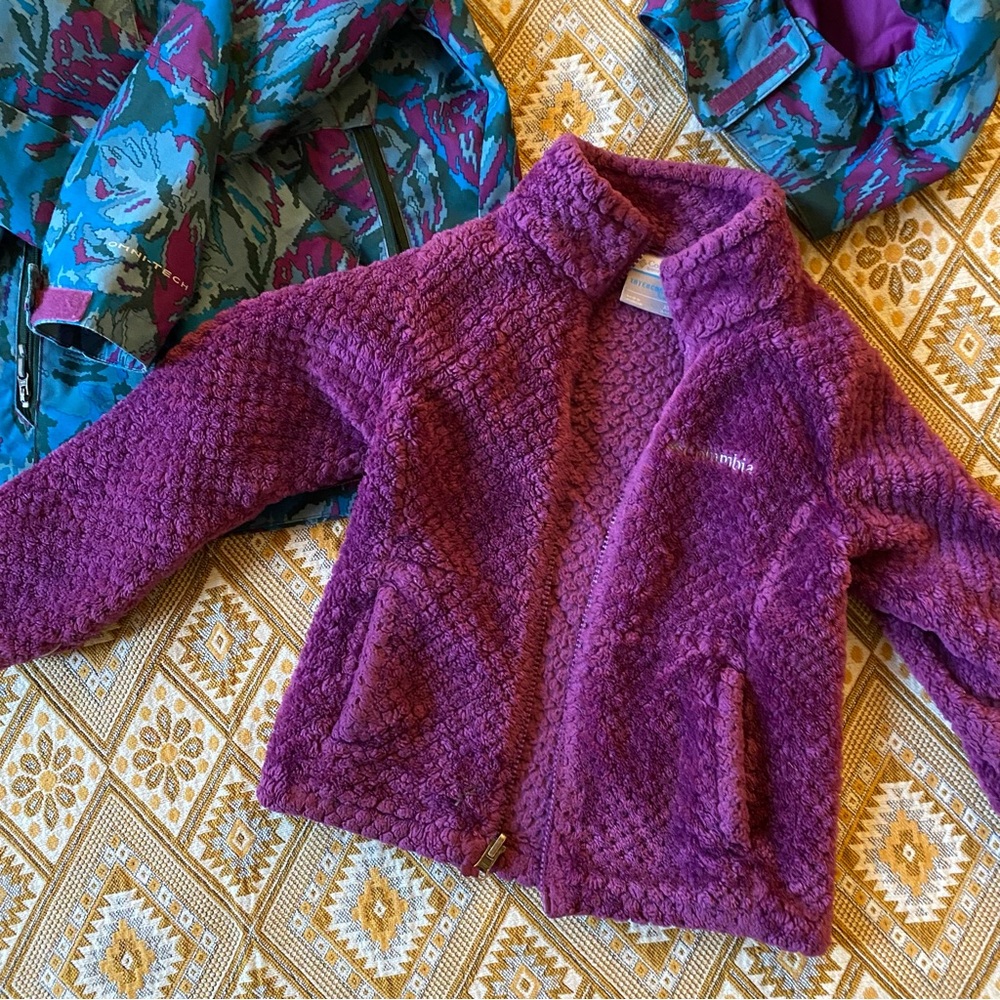 Columbia Kids Bugaboo 3-in-1 Winter Jacket and Fleexe size 6/XS